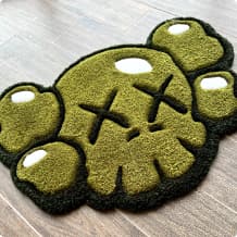 Тафтинговый ковёр ручной работы, студия Матур-ковёр, Казань — пример работы 1